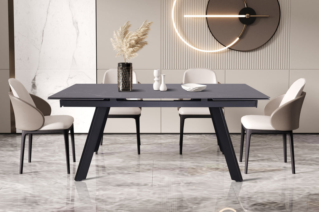 Table extensible Hera – Noir