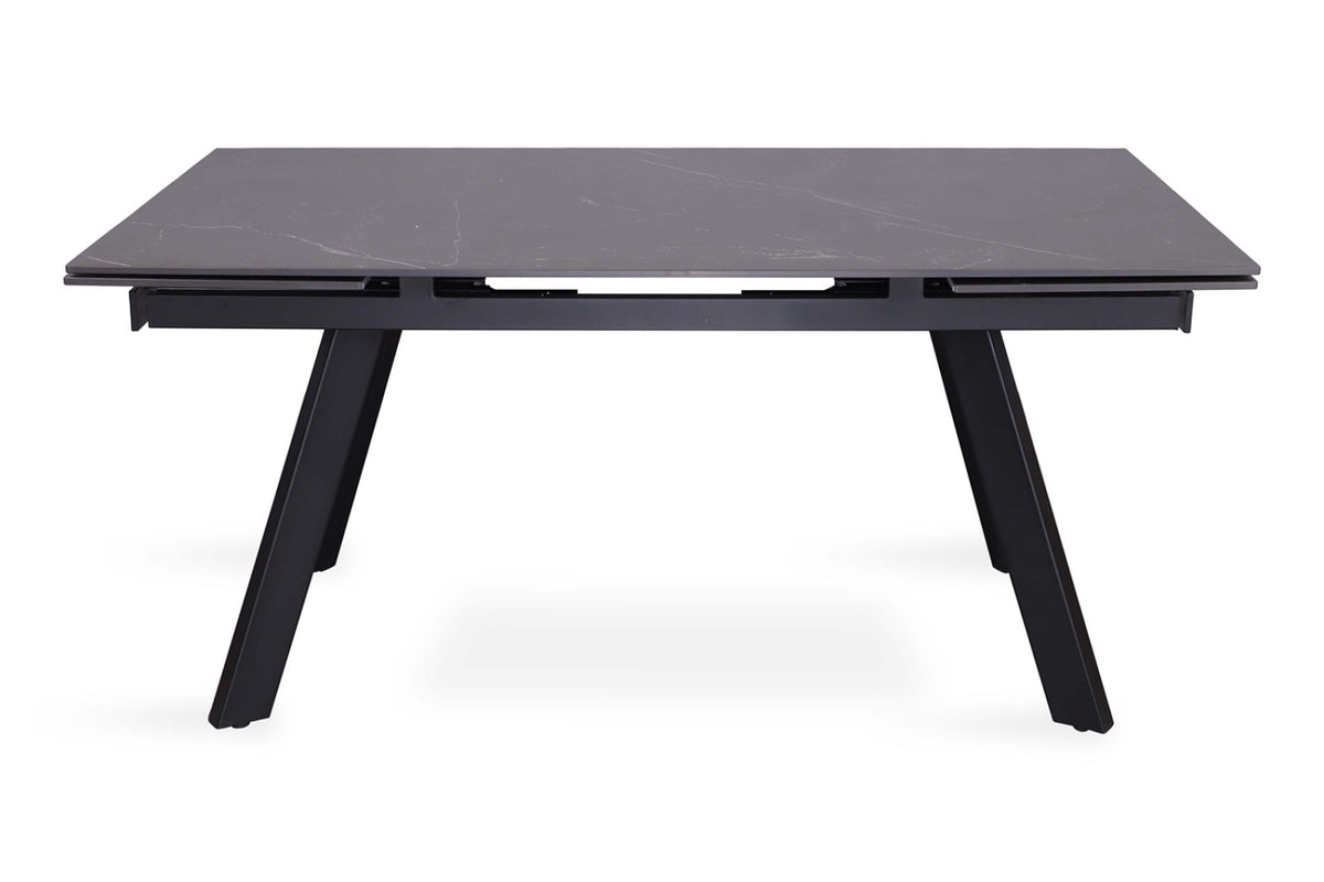 Table extensible Hera – rectangulaire pierre noir – 160/240 cm
