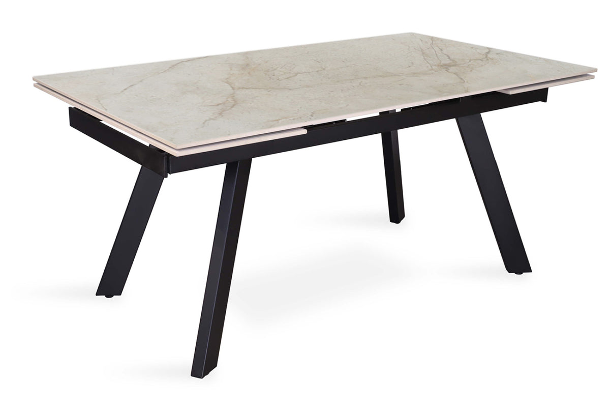 Table extensible Hera – Shakespeare beige brillant