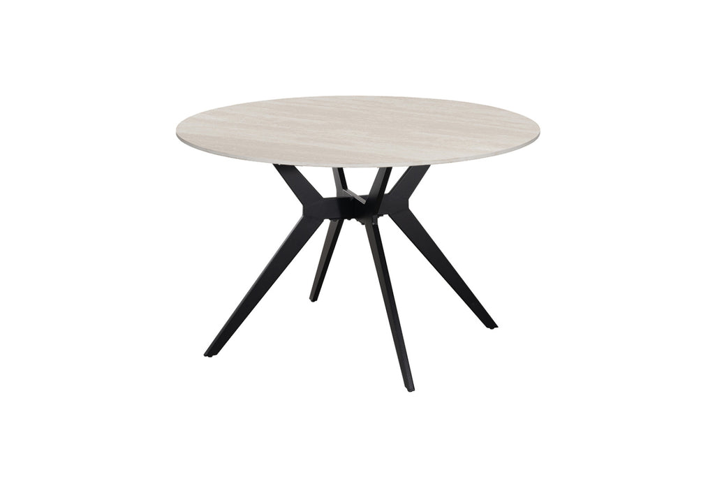 Table Apollo – Baroque gris – Ronde Ø 120 cm