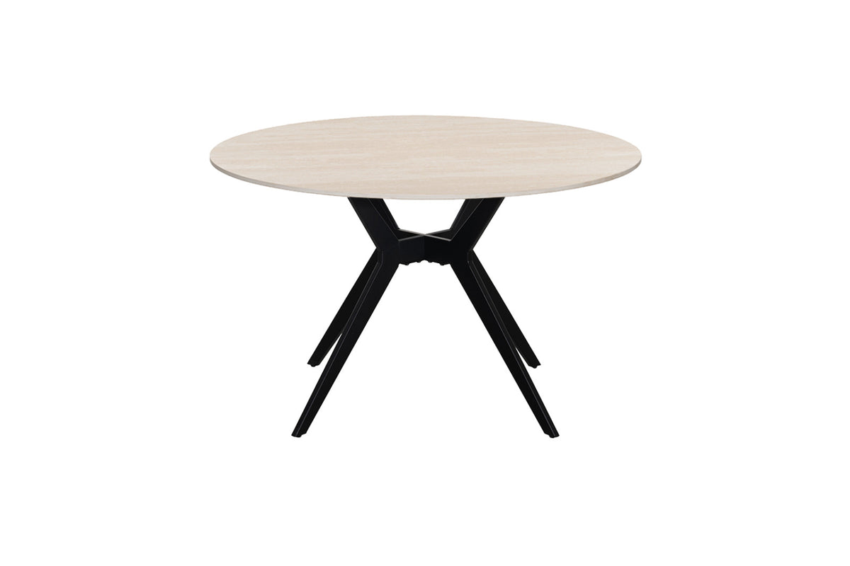 Table Apollo – ronde pierre baroque beige – 120 cm