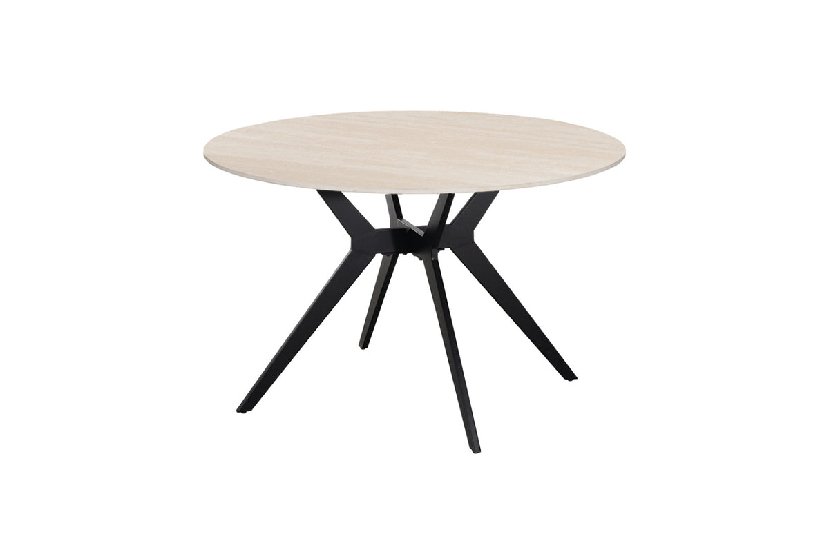 Table Apollo – Baroque beige – Ronde Ø 120 cm