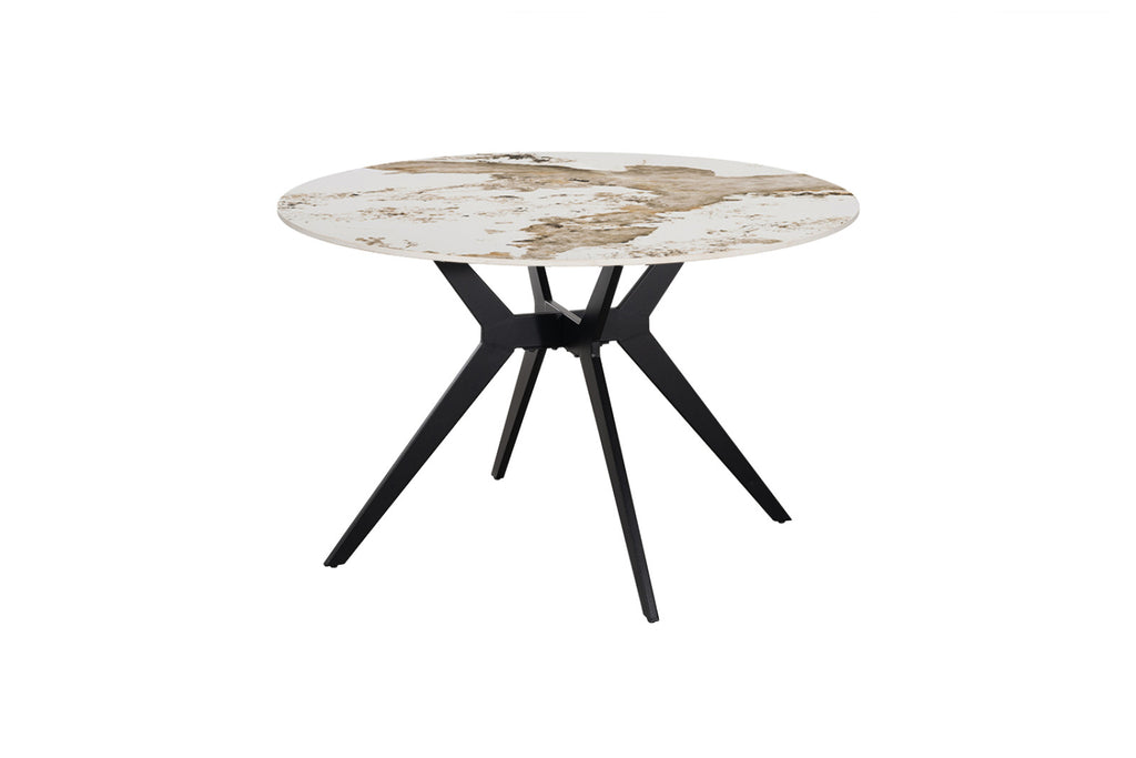 Table Apollo – Pandora brillant – Ronde Ø 120 cm