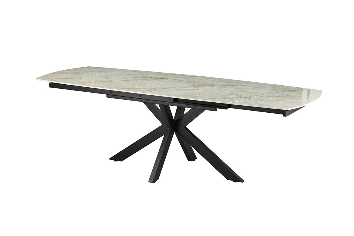 Table extensible Ares – Beige brillant
