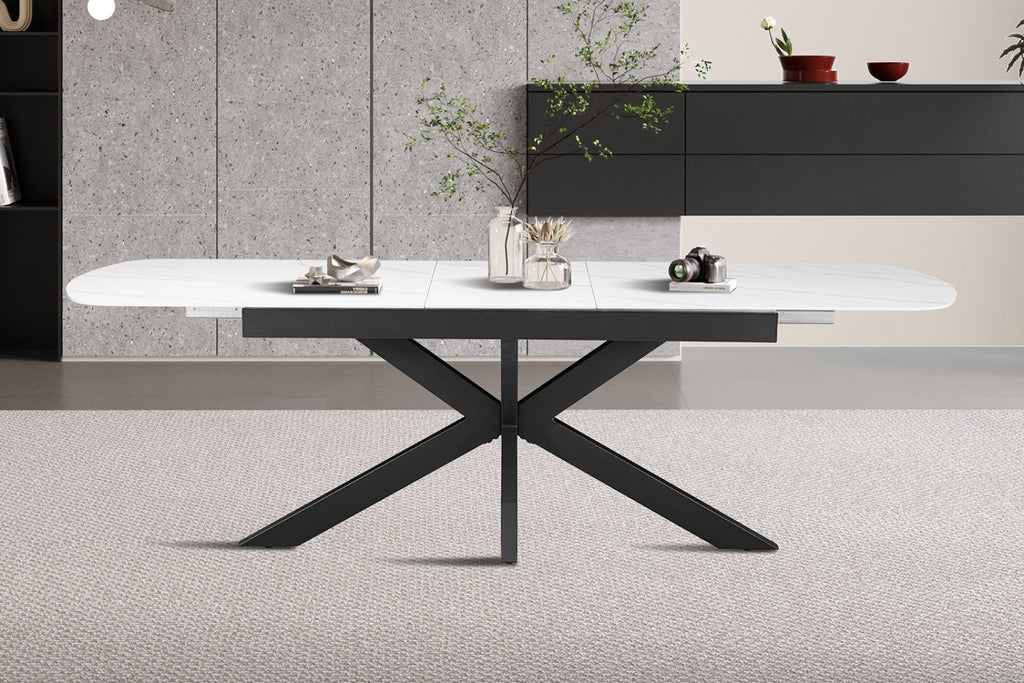 Table extensible Hestia – Blanc