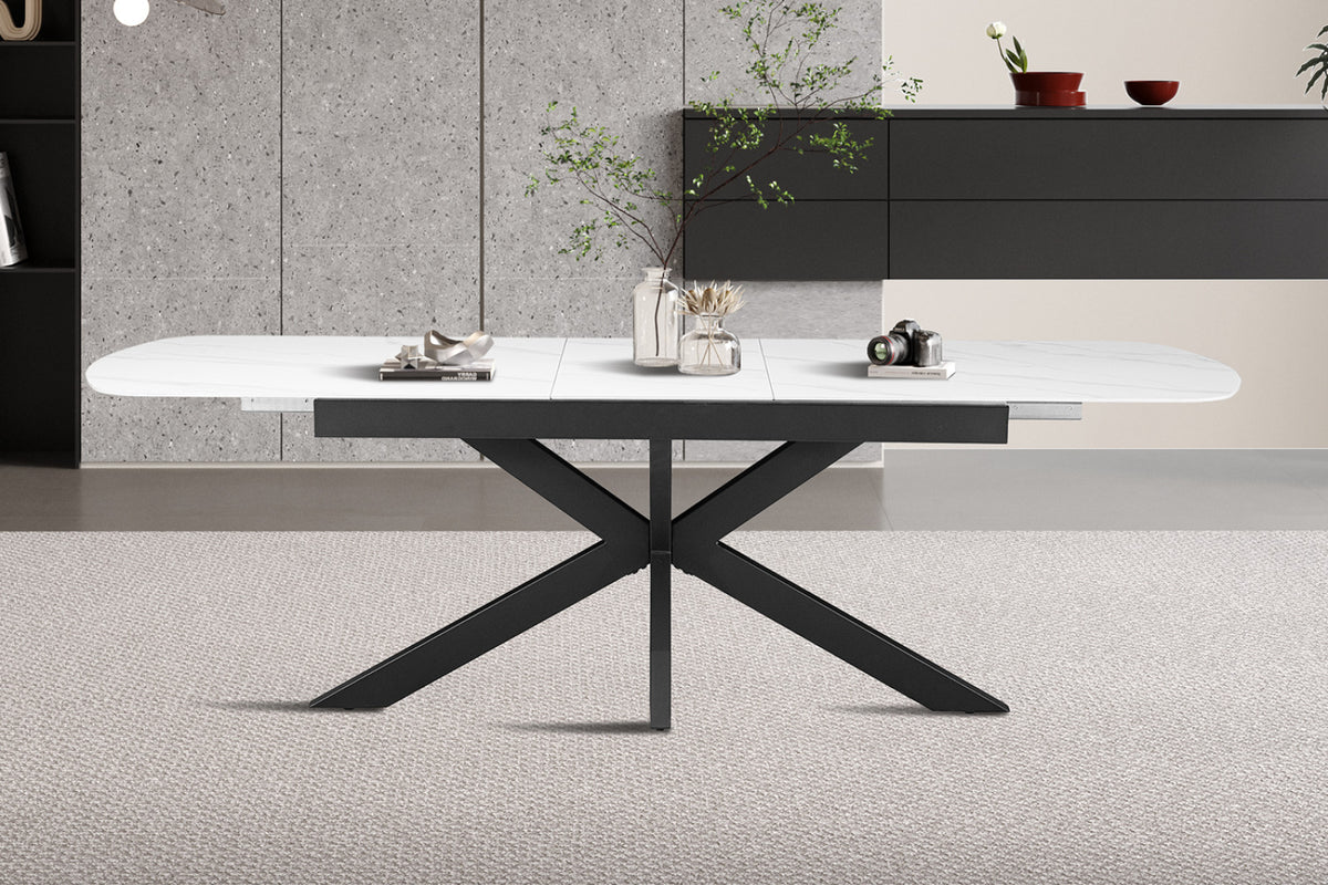 Table extensible Hestia – Blanc