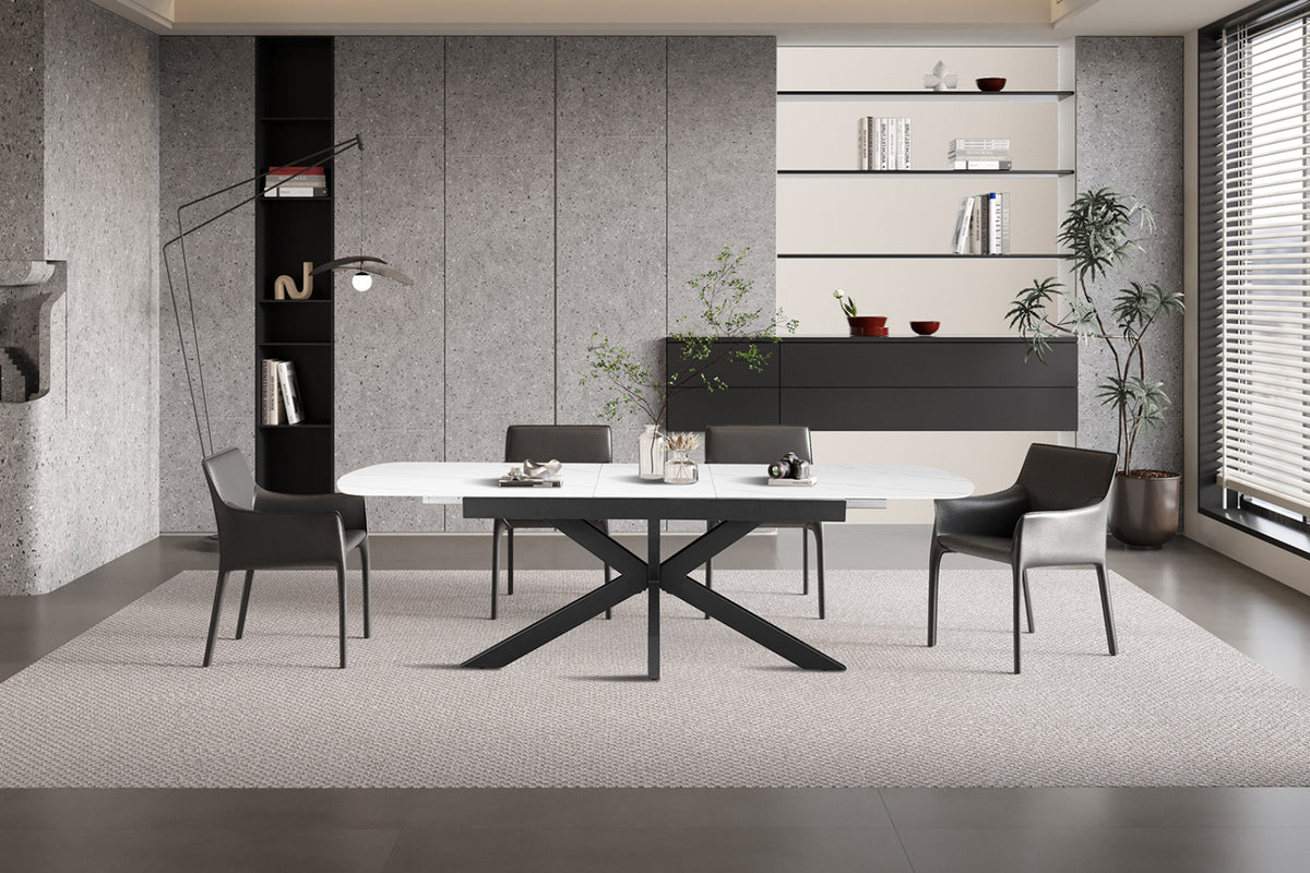 Table extensible Hestia – Blanc