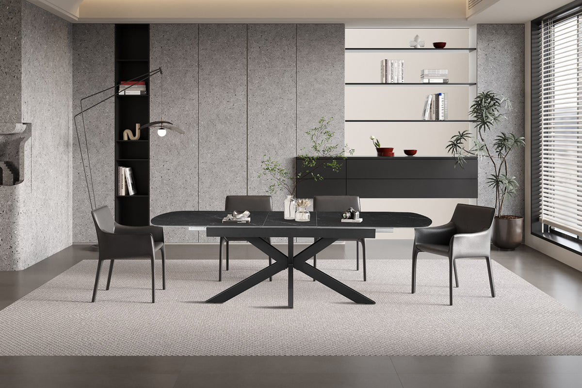 Table extensible Hestia – Noir