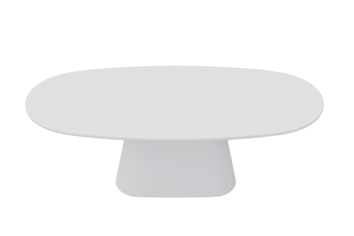 Table Tavira – ovale ciment ecru – 220 cm