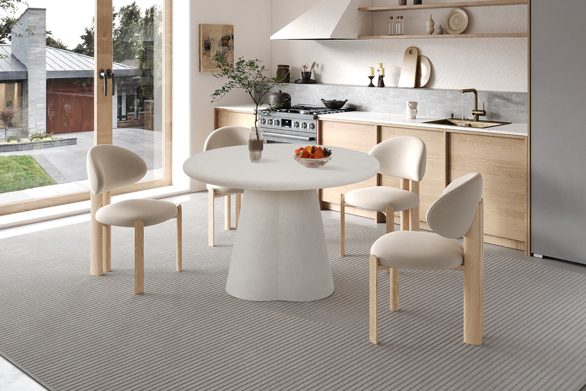 Table Faro – ronde ciment – 120 cm