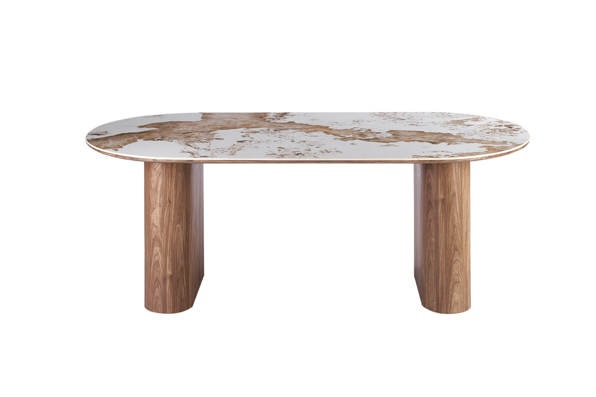 Table Evora – pierre brillante pandora – 210 cm
