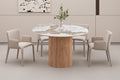 Table extens. Evora – 120, pierre brillante pandora – 160/200 cm