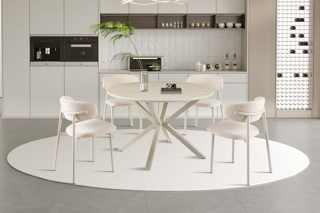 Table Noa – Ronde Ø 120 cm – vue 2