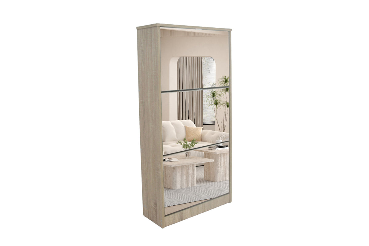 Meuble à chaussures Mex – 3 tiroirs – 60,5 × 123 cm – vue 4