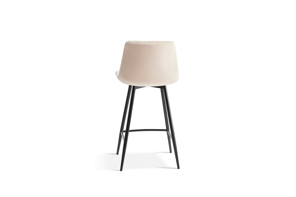 Chaise de comptoir Juta – Beige – vue 5