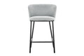 Chaise de comptoir Arthur – Gris clair – vue principale