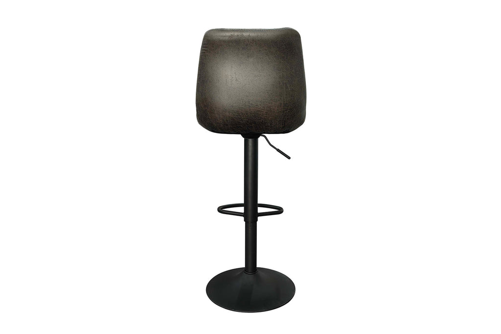 Lot de 2 tabourets de bar Barcelona – Brun foncé