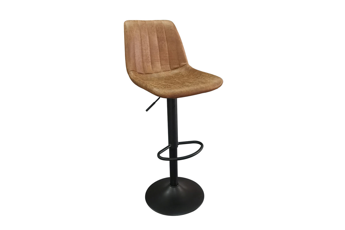 Lot de 2 tabourets de bar Barcelona – Cognac