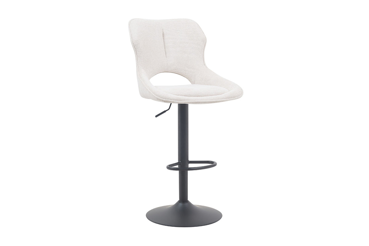 Lot de 2 chaises de bar Mori – Beige