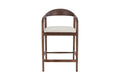 Chaise de comptoir Claire – frêne noyer milan 103 beige monté