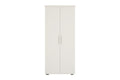 Armoire Mike – Blanc – 2 portes – 80 × 183 cm