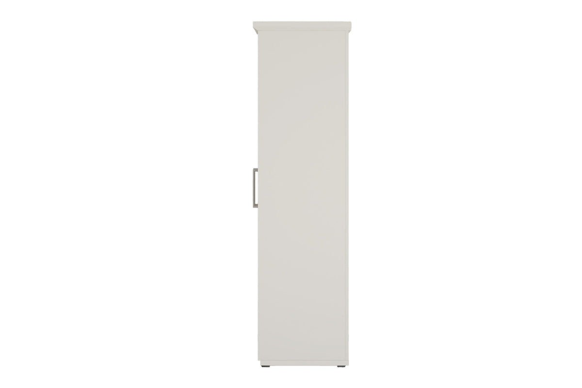 Armoire Mike – Blanc – 2 portes – 80 × 183 cm