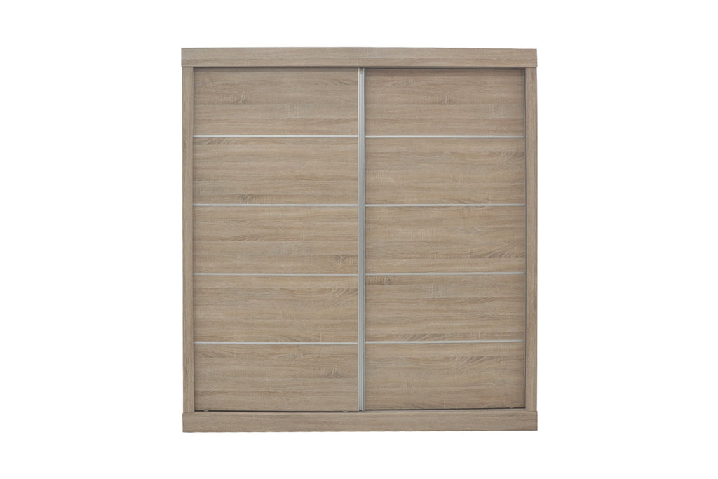 Armoire Mike – 2 portes coulissantes sonoma
