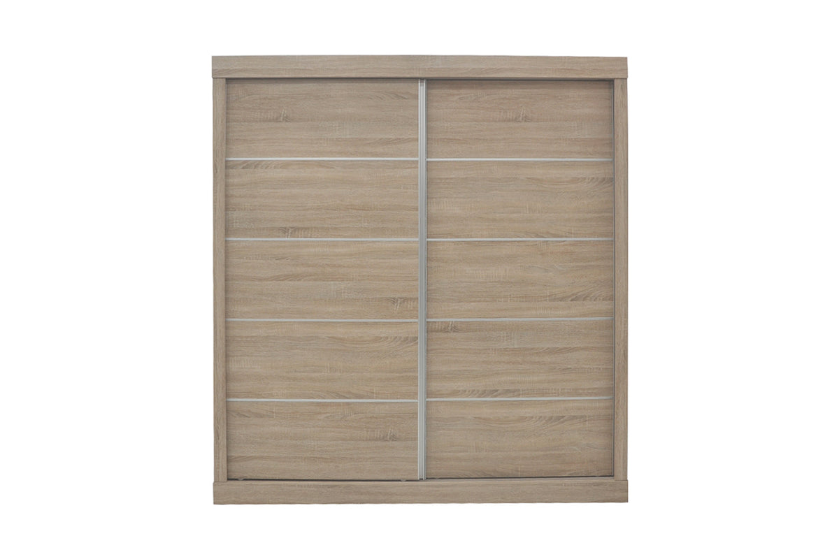 Armoire Mike – 2 portes coulissantes sonoma