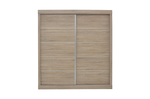 Armoire Mike – 2 portes coulissantes sonoma