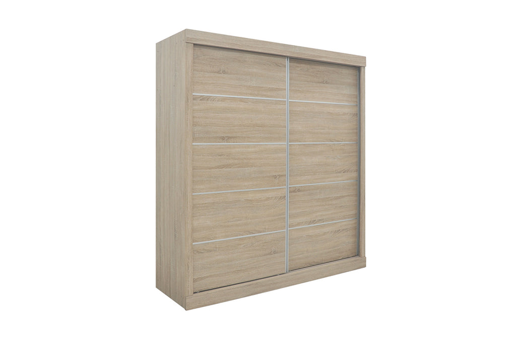 Armoire Mike – 2 portes coulissantes sonoma
