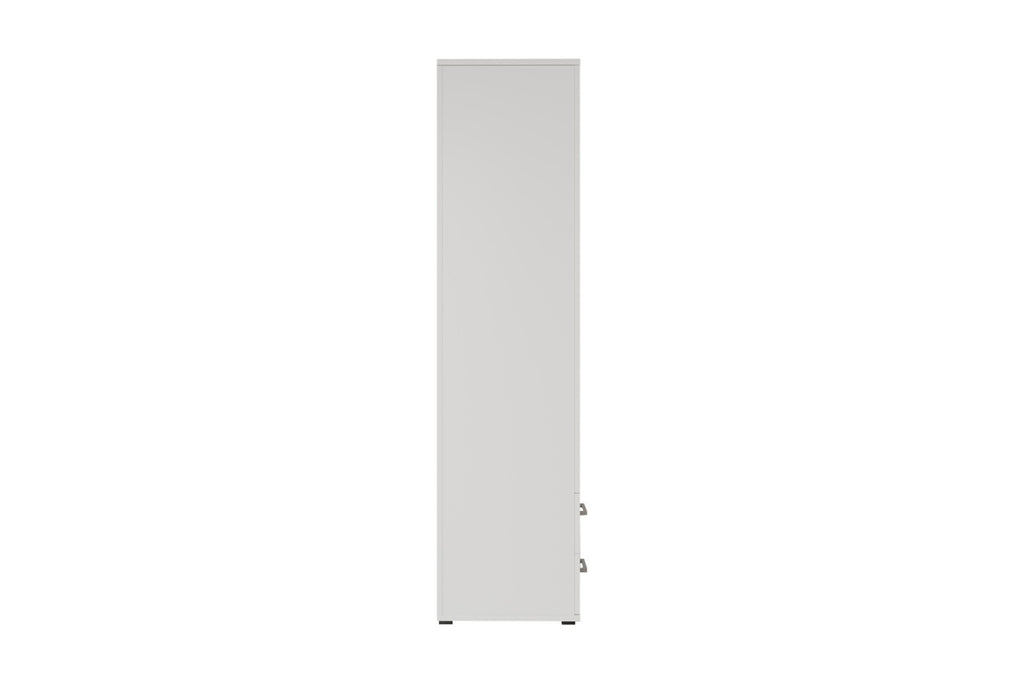 Armoire Marc – Blanc – 2 portes – 80 × 185 cm