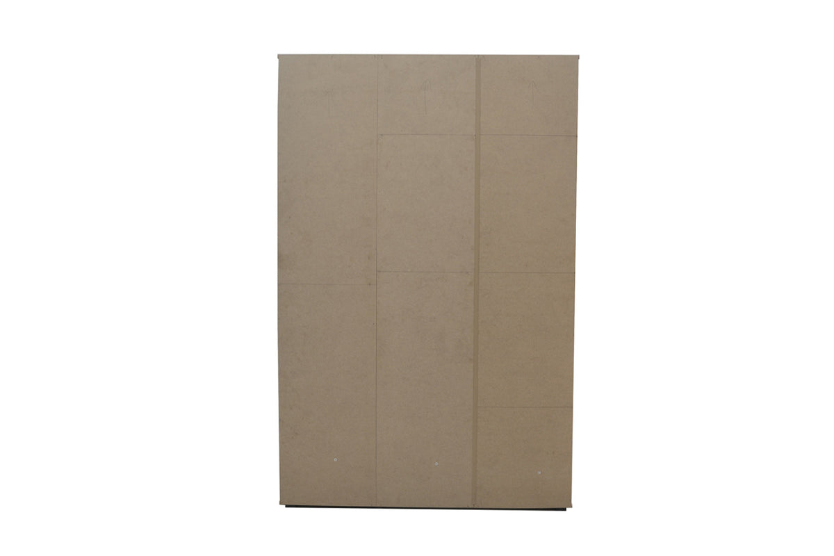 Armoire Marc – Sonoma – 3 portes – 120 × 185 cm