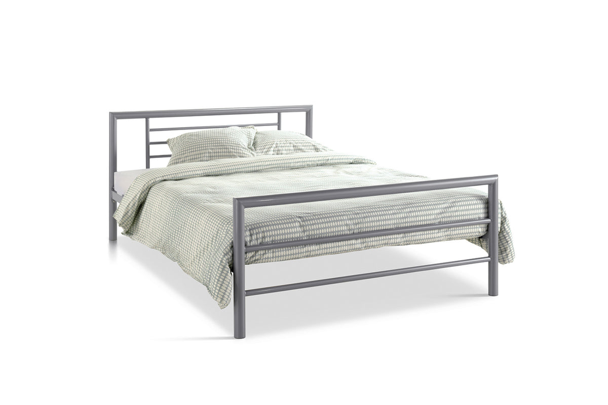 Lit Sandro – avec sommier gris – 140x200 cm