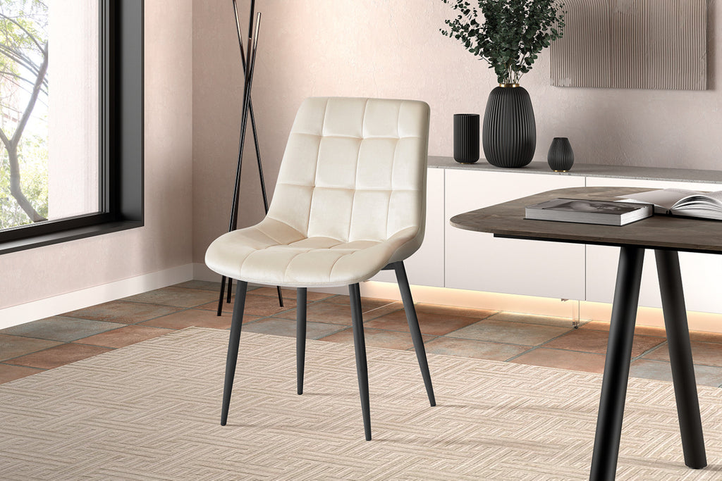 Chaise Juta – Beige – vue 2