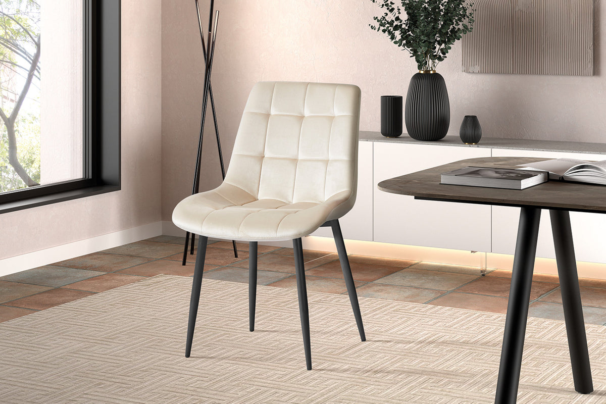 Chaise Juta – Beige – vue 2