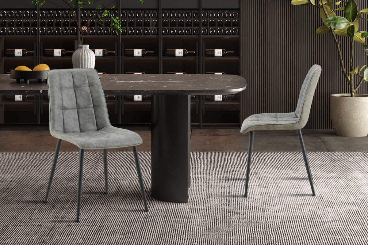 Chaise Furas – Gris – vue 5