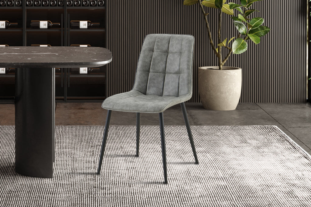 Chaise Furas – Gris – vue 3