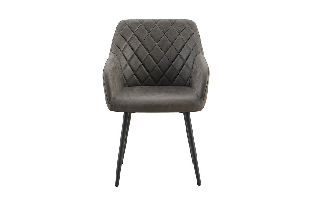 Chaise Peron – micro fibre gris
