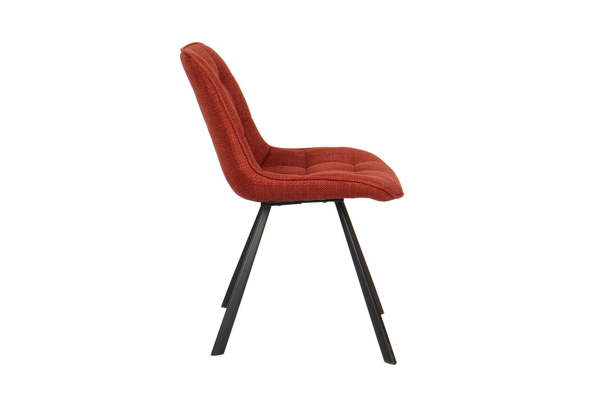 Chaise Ariba – Rouge – vue 5