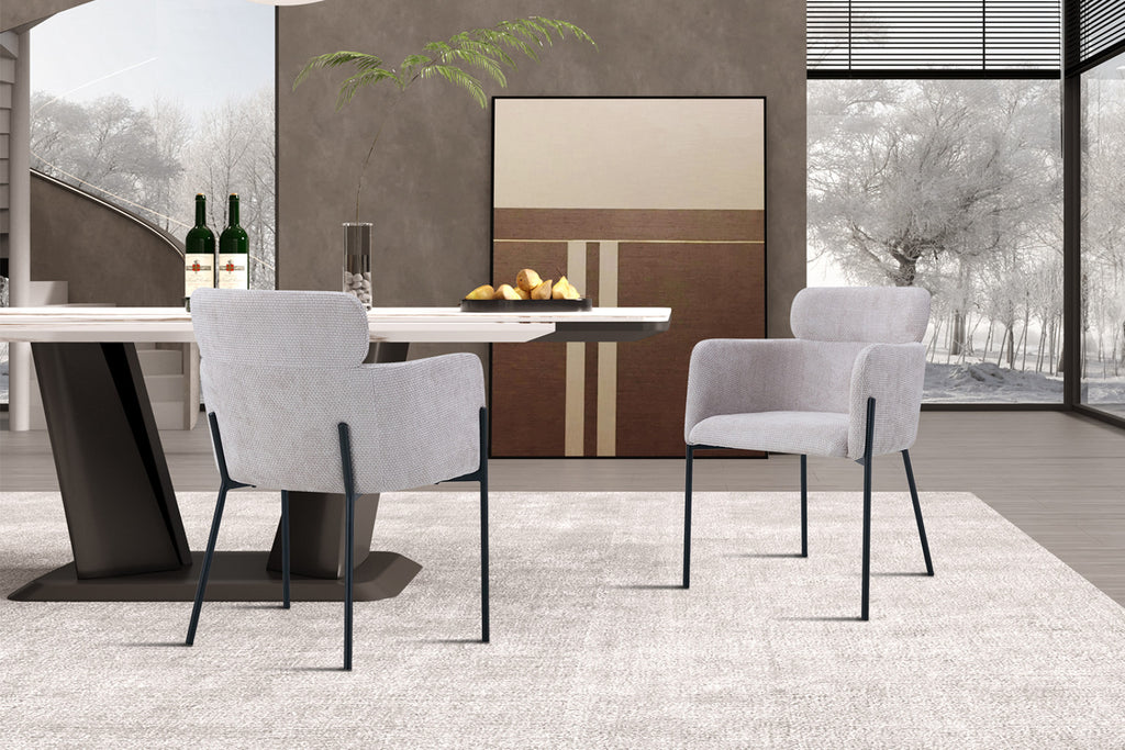 Lot de 2 chaises Naomi – Beige