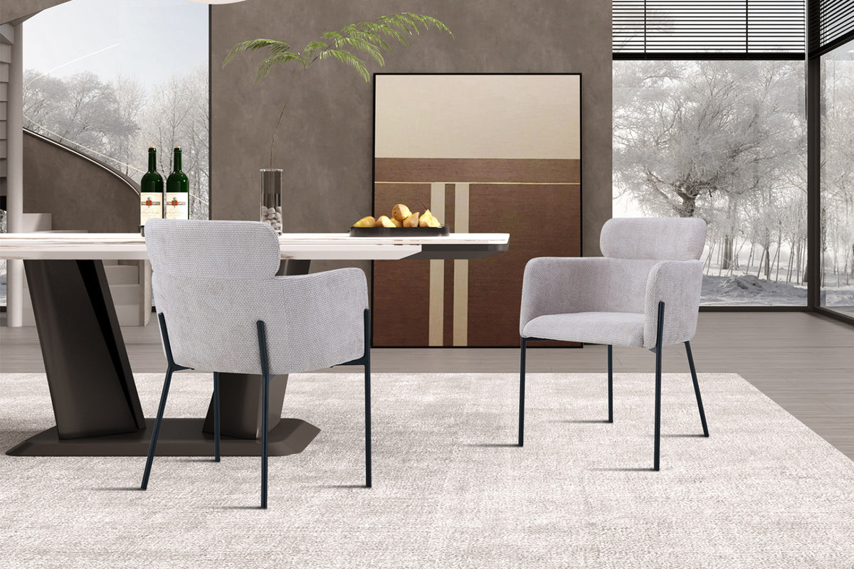 Lot de 2 chaises Naomi – Beige