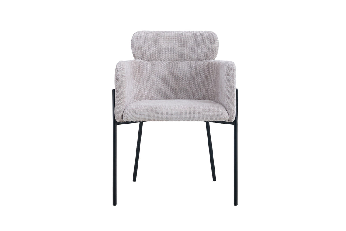 Lot de 2 chaises Naomi – Beige