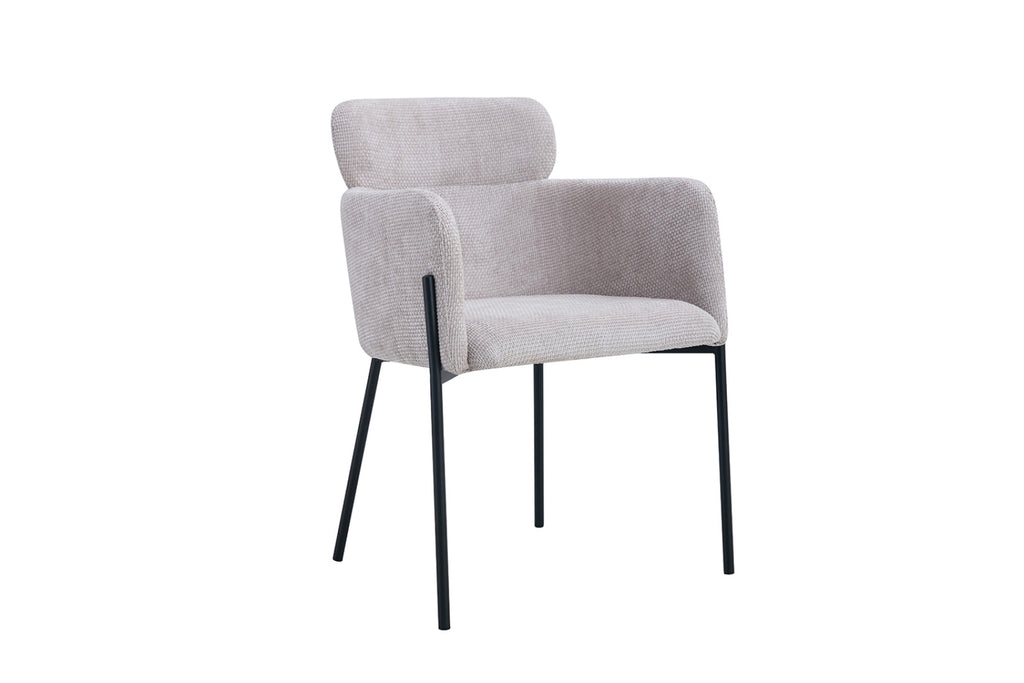 Lot de 2 chaises Naomi – Beige