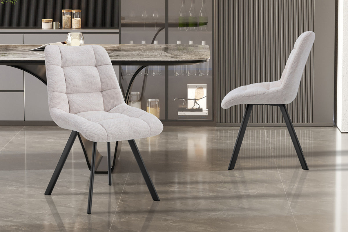 Lot de 2 chaises Lizzy – Beige