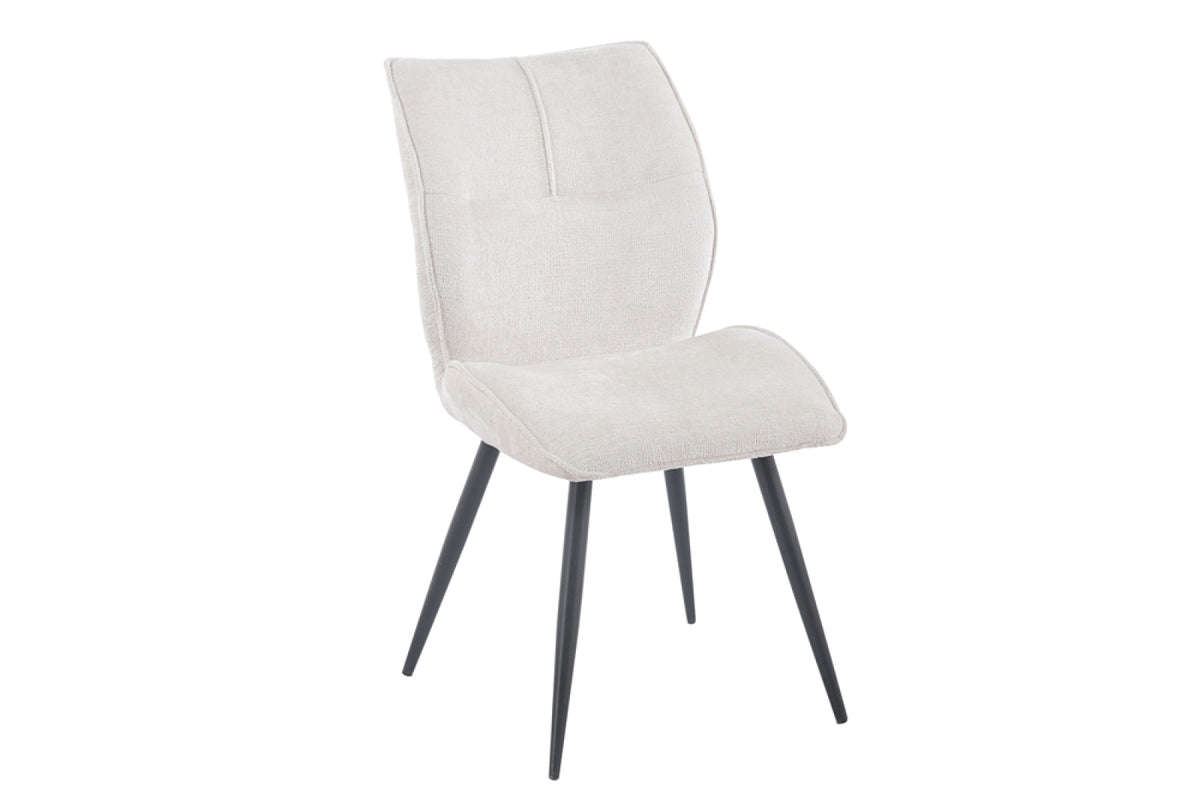 Lot de 2 chaises Faye – Écru