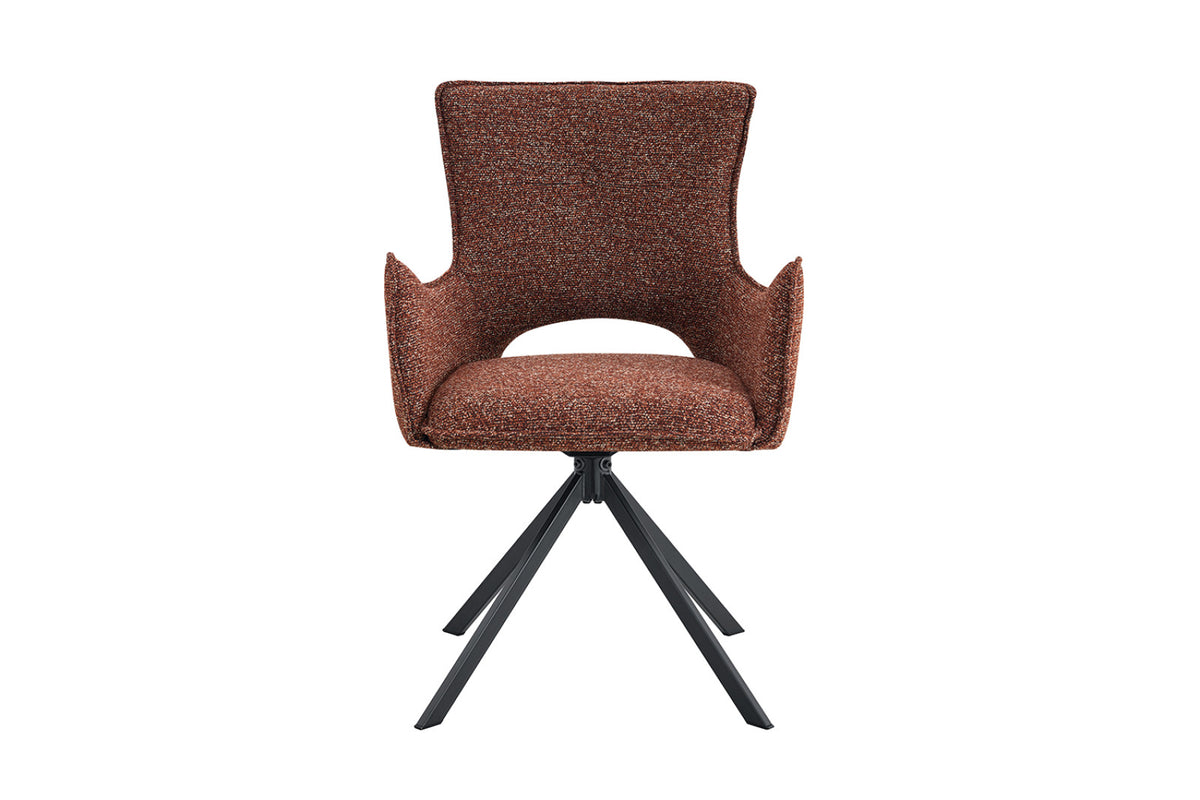 Lot de 2 chaises pivotantes Billy – Rouge