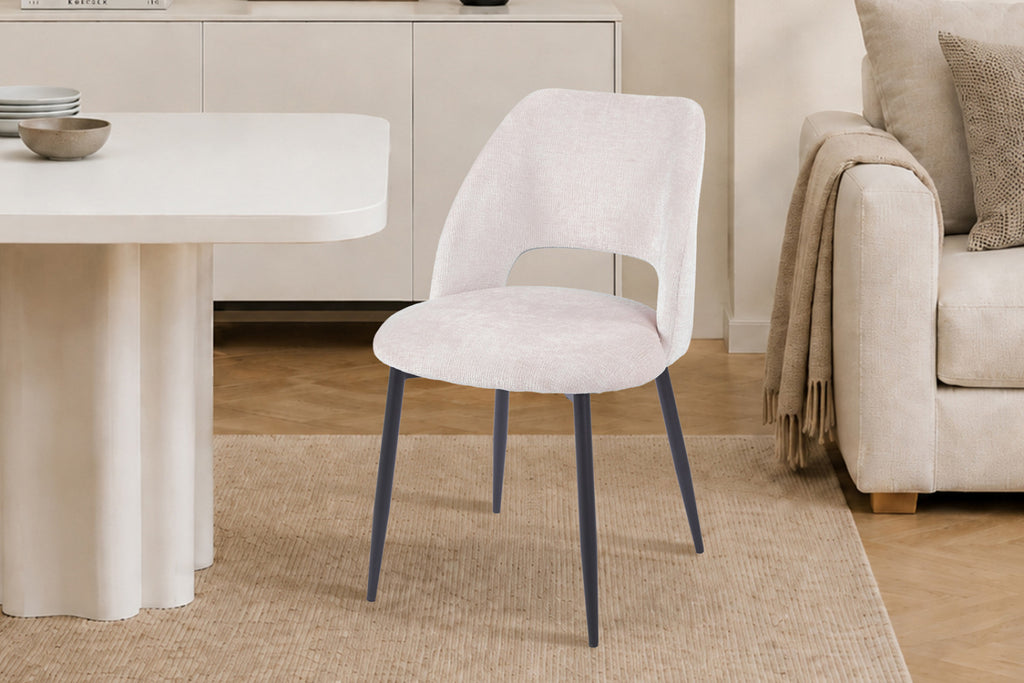 Chaise Arlo – Écru – vue 4
