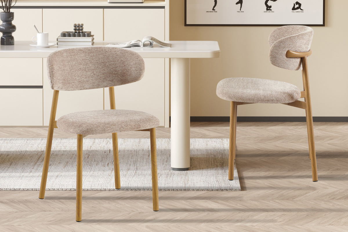 Lot de 2 chaises Coco – Sable