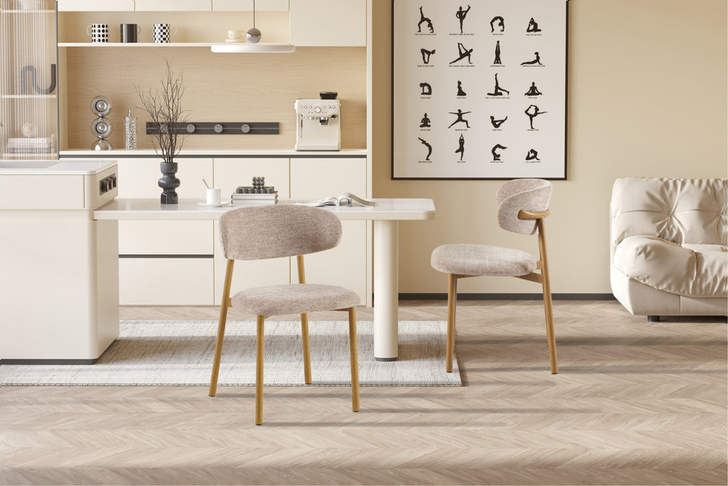 Lot de 2 chaises Coco – Sable