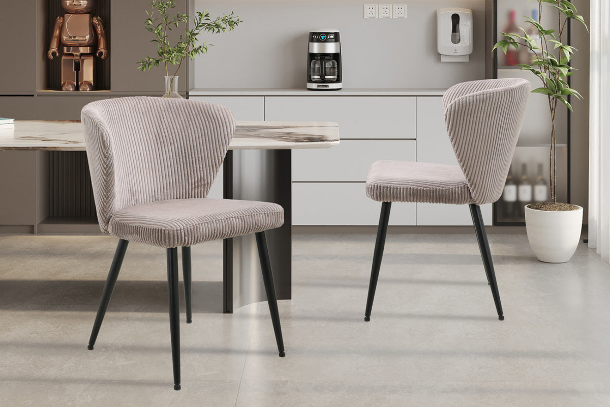 Lot de 2 chaises Tornado – Sable